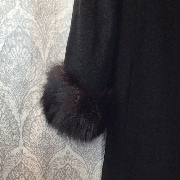 100% LAMBSWOOL FUR COAT SZ 10 - Picture 6 of 15